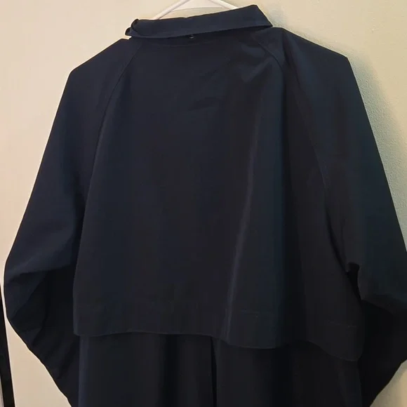 Vintage LL Bean Trench Coat - Navy - Picture 10 of 12